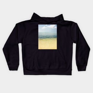 Floating House on Ocean Kids Hoodie